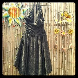 Halter Top Ruffle Dress Free People XS